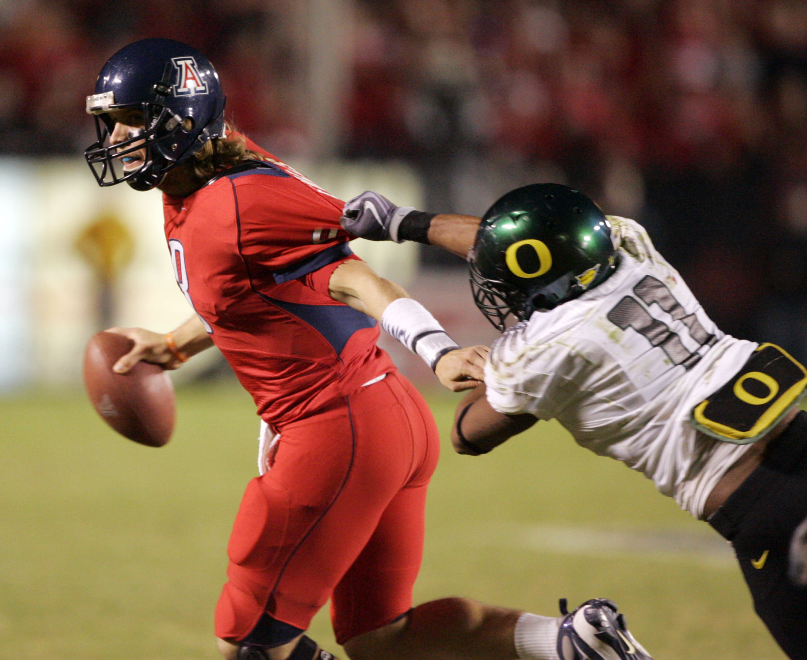 University of Arizona quarterback Nick Foles